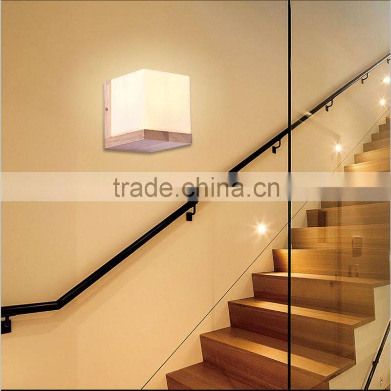 Rubber Stair Cube Sugar Wall Lamp Home Commercial LED Bedside Wall Lamp