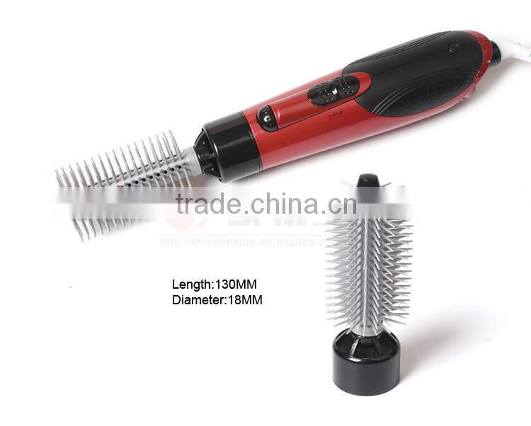 Plastic Bristle Multi-functional Magic Hot Air Styler Roller Brush Pro Salon Hair Dryer Comb And Hair Straightener Factory