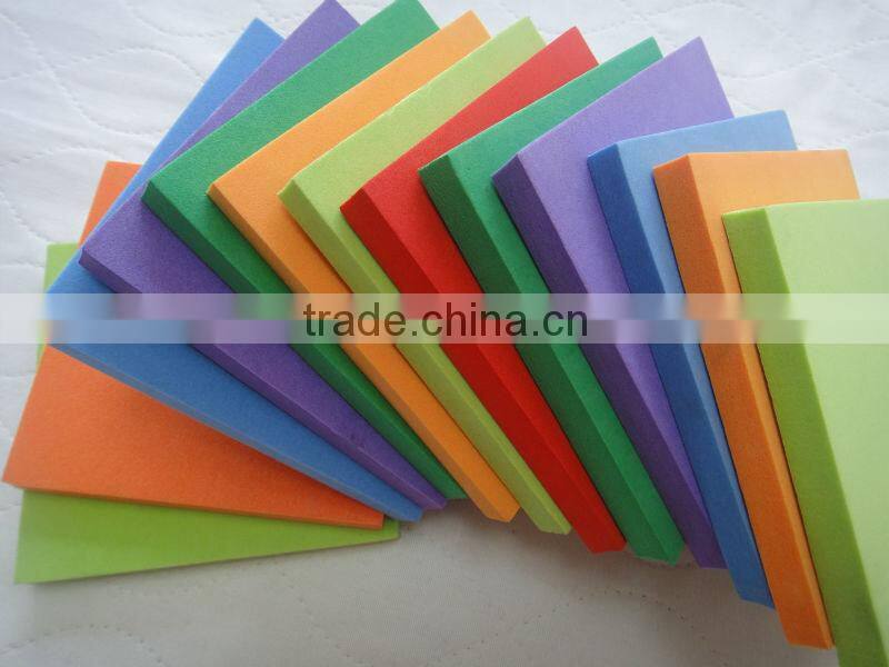 Eco-friendly multi color eva foam sheet