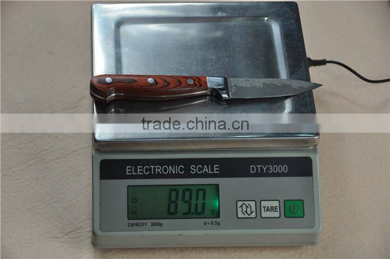 Damascus bowie combat hunting knife FLDL-WG0012