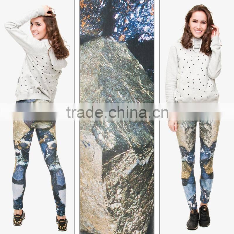 factory price 3d digital full print colorful womens gym leggings printed