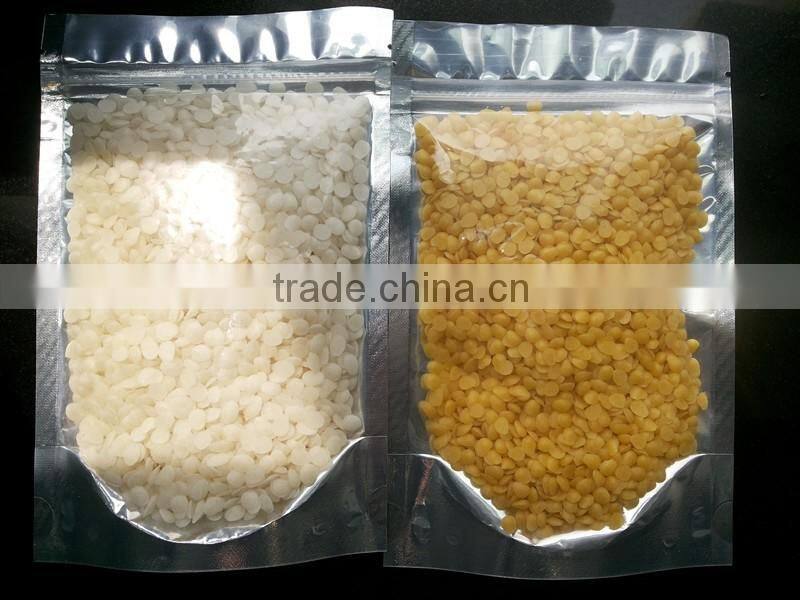 2016 Fresh beeswax block and granule clear candle wax
