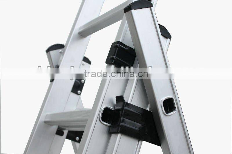 Adjustable Aluminium 3-section ladder Extension ladder EN131