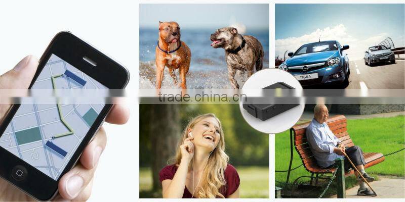 Tracker gps tracking chip with sos and Geo fence by SMM and GPRS online