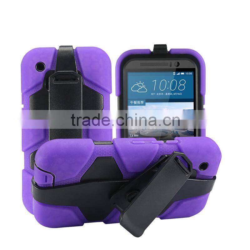 Heavy Duty Case, Shock Proof Case Cover For HTC ONE M9