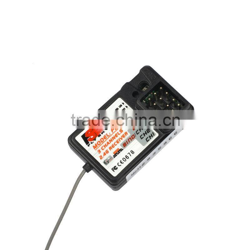 2.4G Remote Controller Transmitter Receiver Battery RC Car Boat FS-GT3C FLY SKY