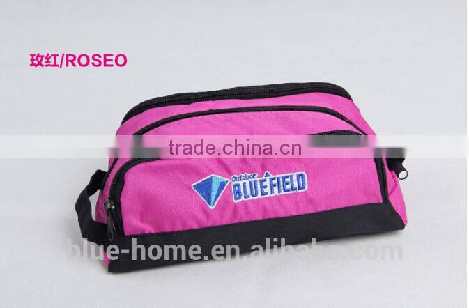 2015 Latest design fashion 3 layers men women travelling cosmetic bag Professional toothbrush toothpaste organizer tool pouch