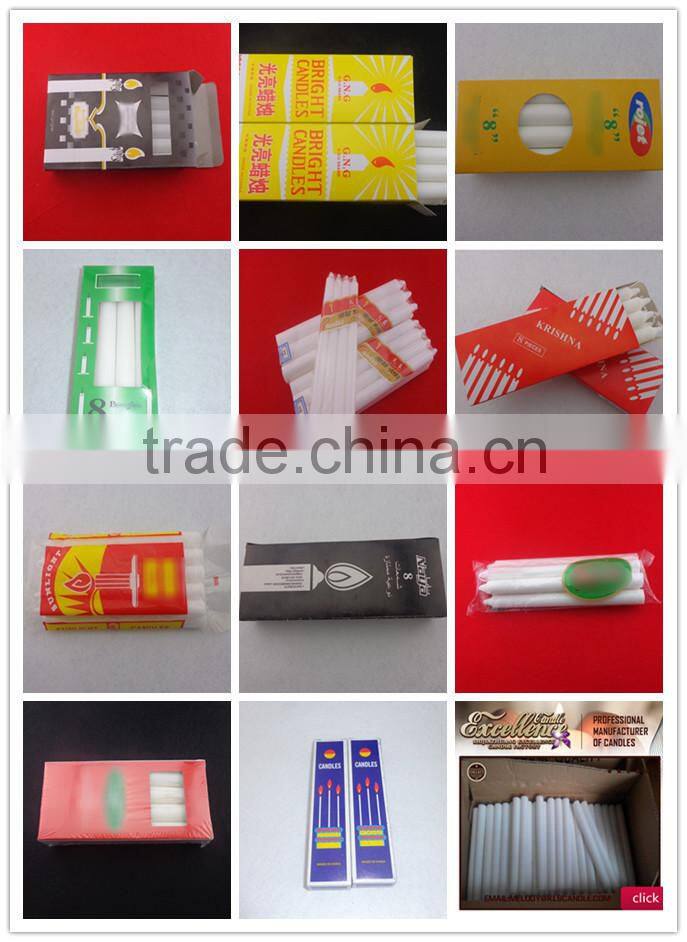 2016 wholesale candles in china Cheap factory price household white Candle