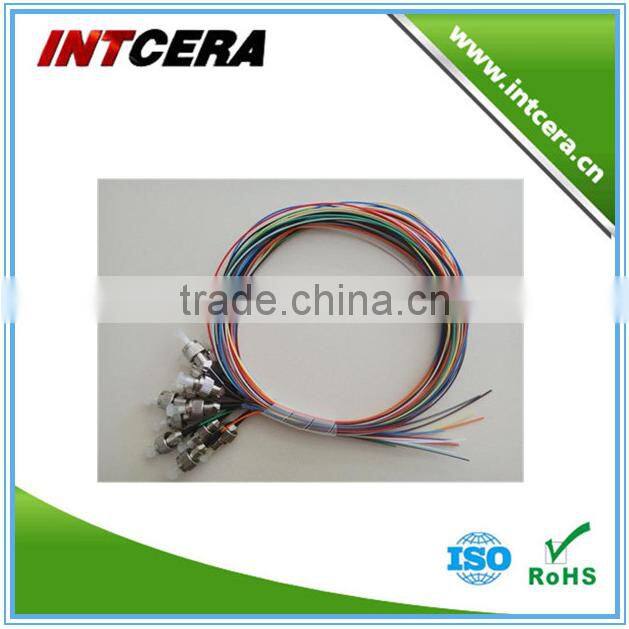 SC/UPC fiber optic pigtail sets SC singlmode 9/125 0.9mm 12 color fiber optic pigtails