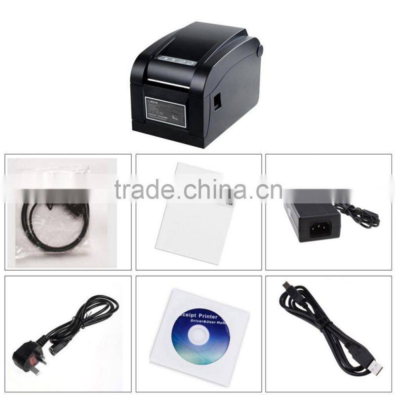 high speed small barcode label printer