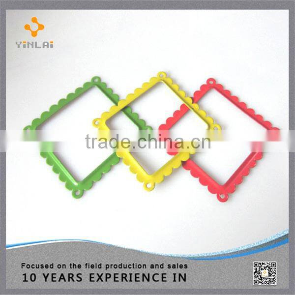 65mmx65mm square tag holde colorful