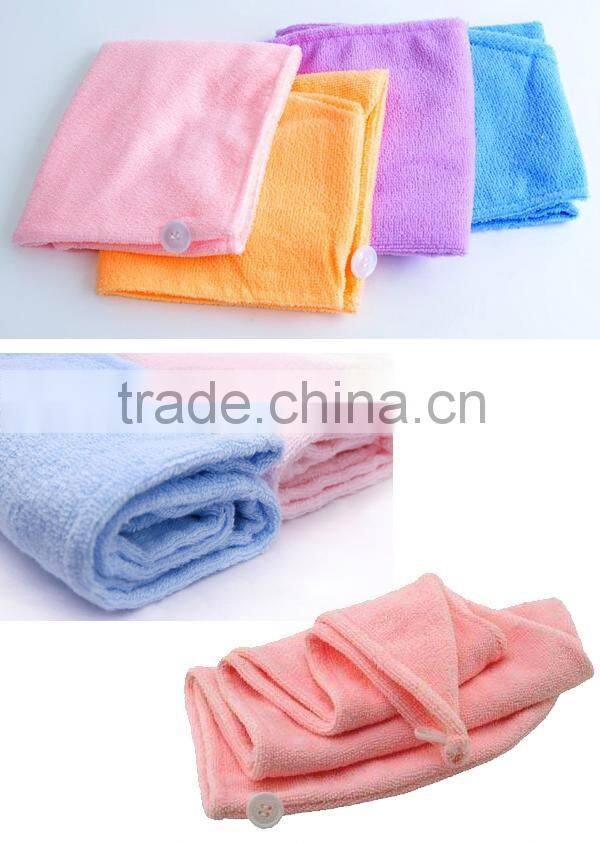 microfiber hair drying towel turban towels wrap for women