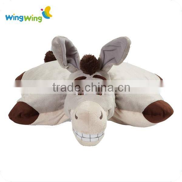 Custom animal shape pet plush pillow