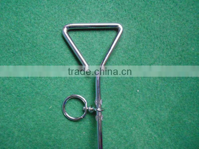 567055#steel dog peg tie out stake 40cm
