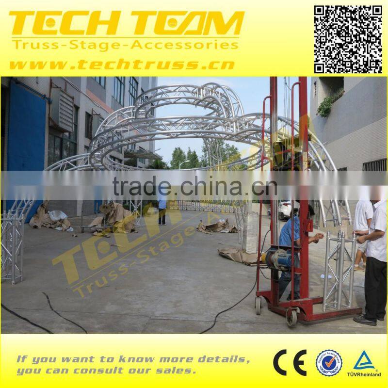 Hot Sale Stage Aluminum Bolt Truss system Exhibition Truss Lighting Truss BD66-RS40
