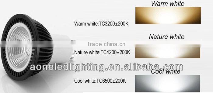 2014 new design 5W mr16 gu10 smd led spotlight neutral white