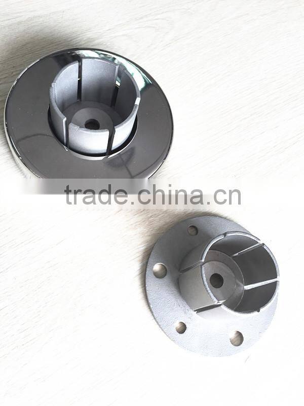 round 42.4/50.8mm diameter handrail post base plate