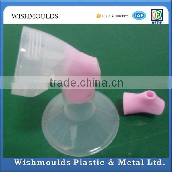 Soft Rubber, Hard Plastic Injection Overmolding Process of injection molding