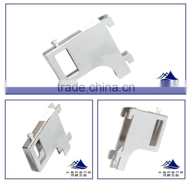 metal bracket shelf for square tube, upright fitting KF-G031