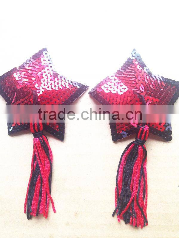 Hottest Burlesque Tassels Pasties Boobs Cover With Tassel