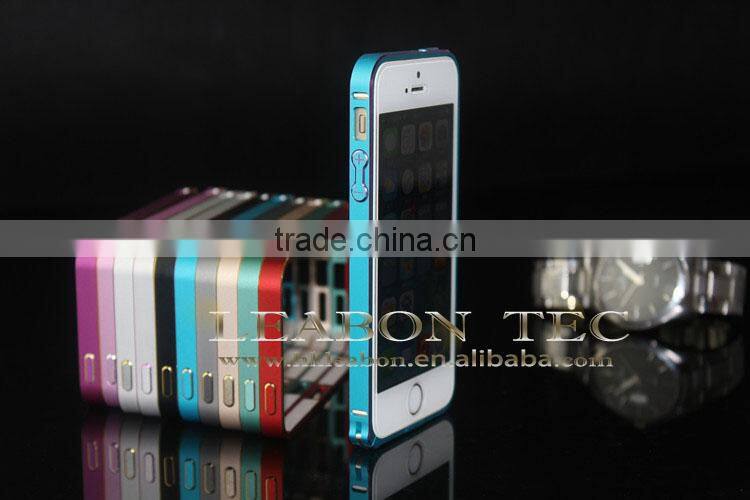 For aluminum bumper iphone 5,metal case for iphone 5s bumper, mobile phone bumper case