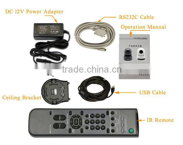 usb&sdi PTZ camera widely used in audio sound system