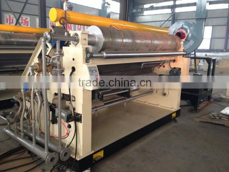Fingerless Single Facer Corrugated Board Machine/Pneumatic Control Sing