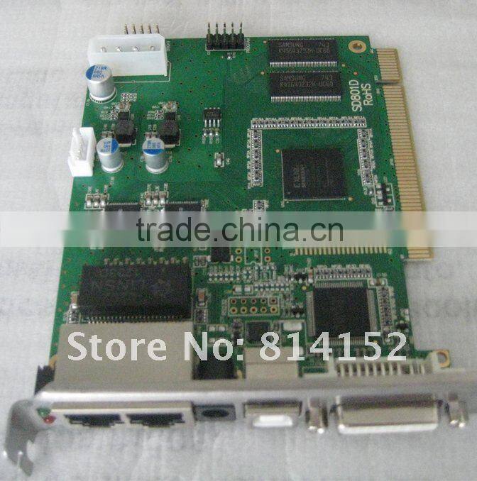 wholesale Linsn ts/sd801 full clolor rgb 1024*640 / 1280*512 pixel dvi/rj45 port sync led display TS801D Syncronous sending card