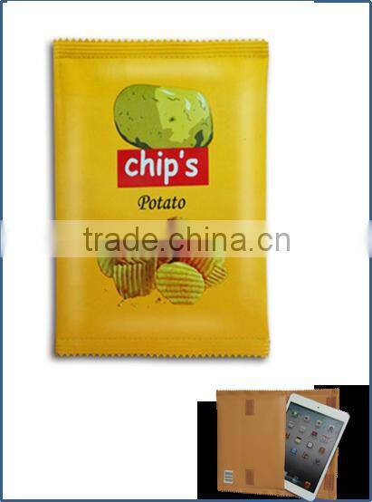 High Quality PU Leather Snack Bag Case for iPad Tablets