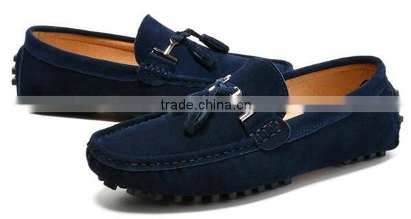 China factory OEM slip on leather loafers shoes