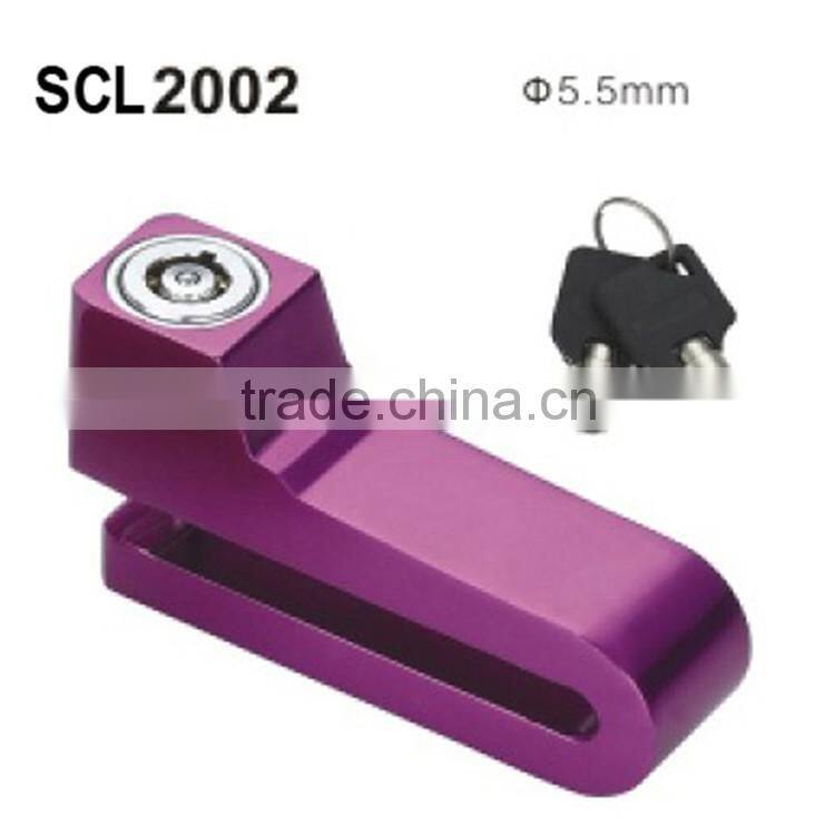 SCL-2013090399 Motorcycle Wheel Security Disc Lock for Sale