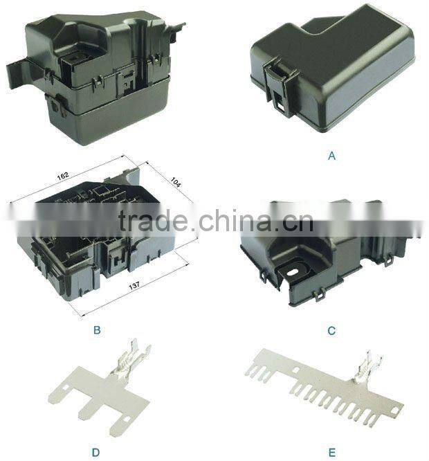 auto 64 way plastic fuse holder box ,fuse cover