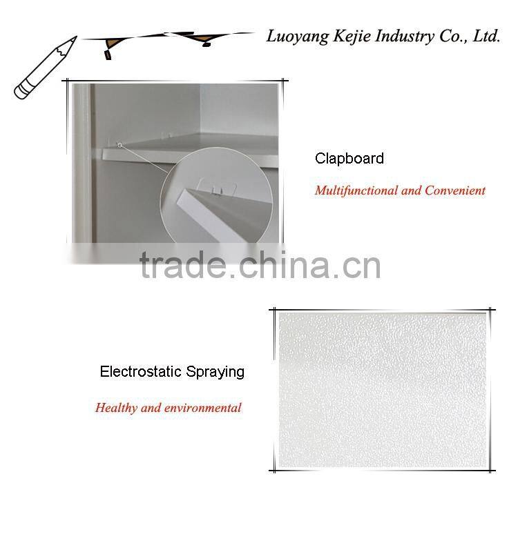 Wholesaler k-d three drawers steel office filing cabinet locker six door steel students locker/bedroom wardrobe
