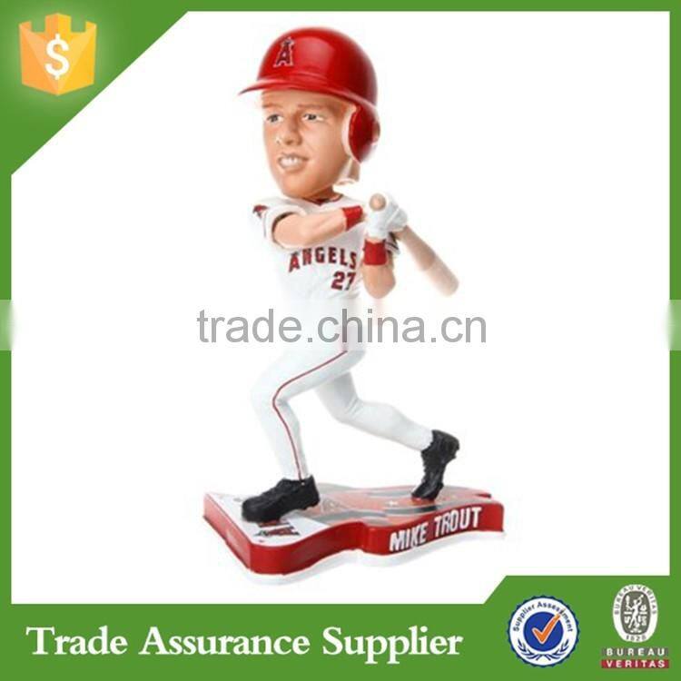 Europe Style Handmade Resin Crafts Custom Player Bobble Head