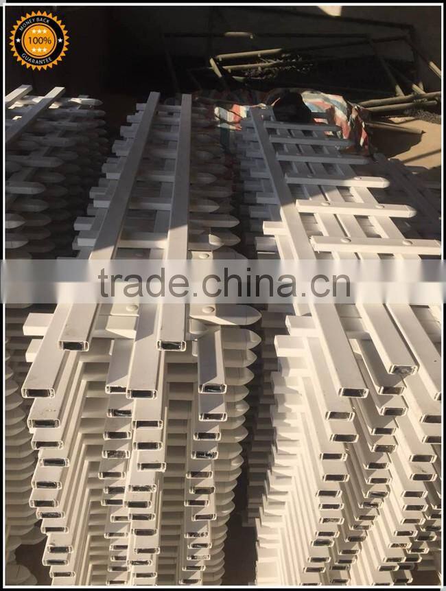 White UV-PVC villa fence/vinyl fence for garden