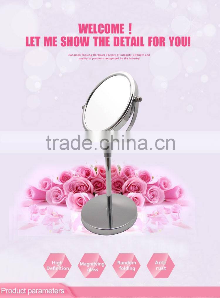 Round Shape Magnification Cosmetic Table Mirror