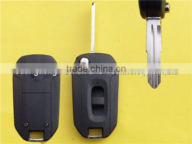 Remote Folding 2 Buttons Modified Flip Key Blank Case Fob for Chevrolet Captiva