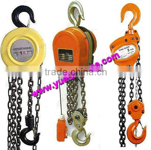 HSZ Series 0.5 ton ~ 20 ton lifting equipment chain block