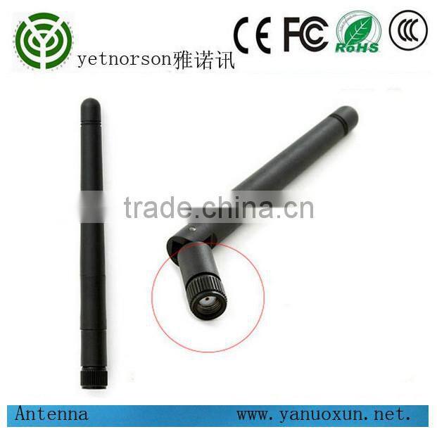 foldable Wireless rubber multi-band Omni-Directional 3dbi 900/1800 mhz GSM Antenna With SMA male