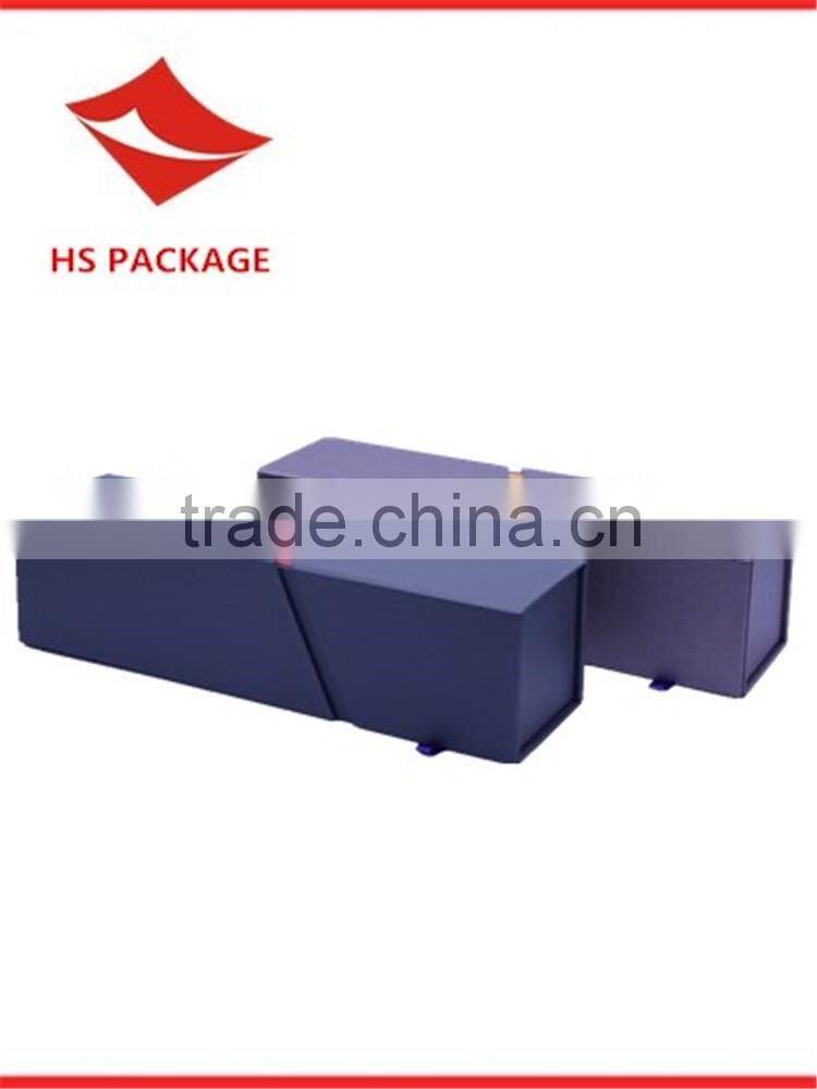 signle packed foldable paper wine box
