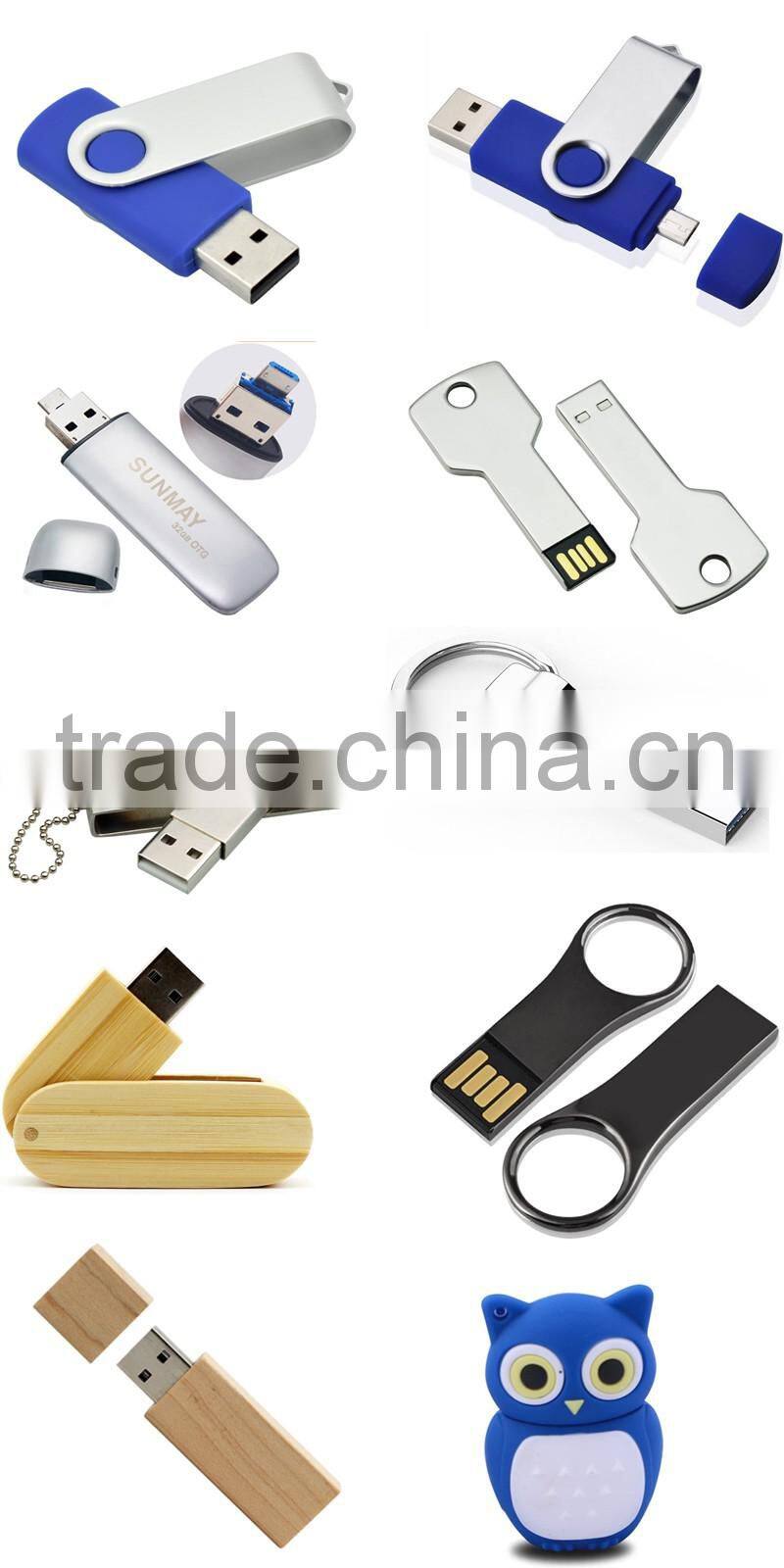 free samples custom PVC bulk 1gb usb flash drives 1GB 2GB 4GB 8GB 16GB 32GB 64GB