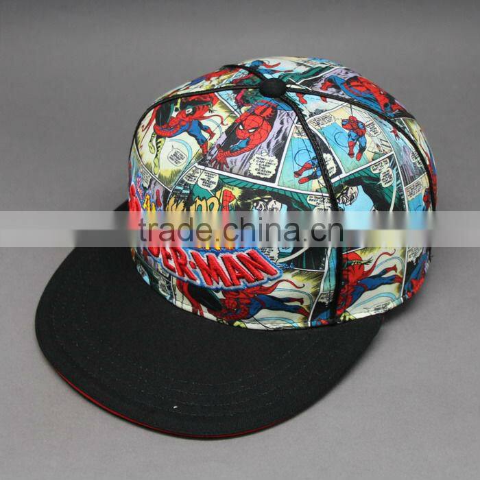 CUSTOM FULL PRINTED 3D EMBROIDERY SNAPBACK KID'S CAP