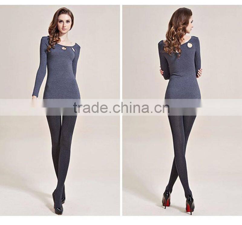 WONDQ Women's Butt Lift 1200D Velvet Compression Japanese Pantyhose