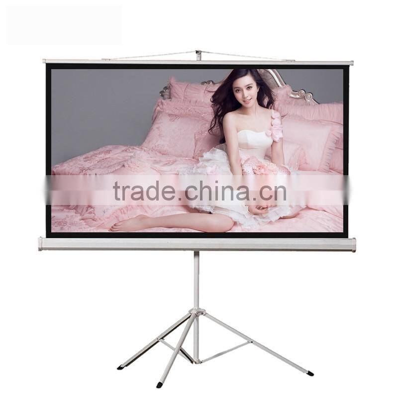 hot selling Portable 16:9 large portable projection screen