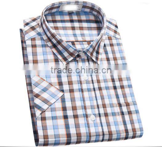 Factory price bamboo clothing western style mens casual shirts pattern