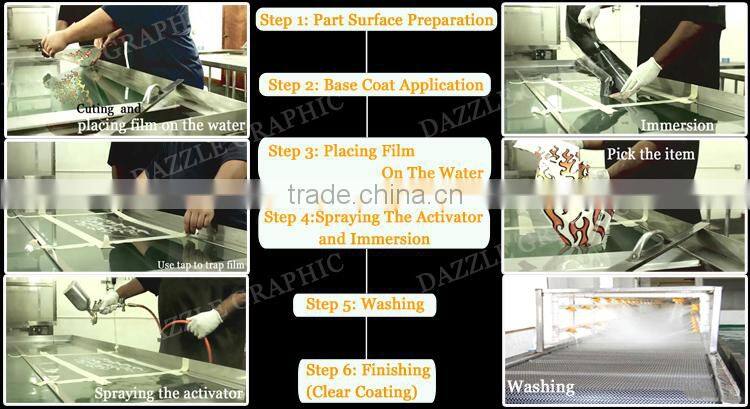 Unique&Special DAZZLE hydro dipping patterns No.DGDAW009 Burl wood Grain pattern Width 50cm Hydro dipping film Hydro coating