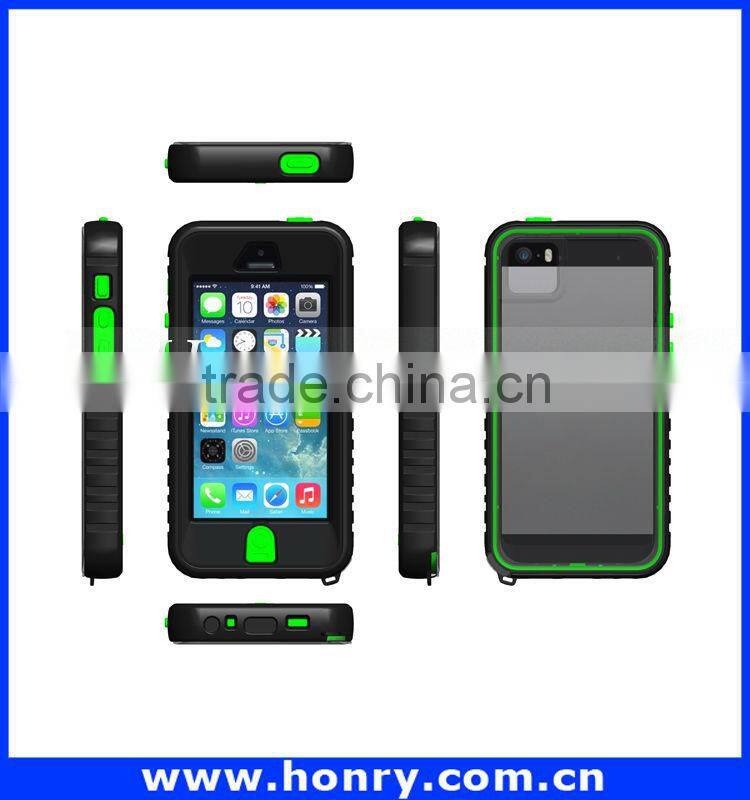 Latest colorful waterproof case with keybord for iphone 4, waterproof phone case