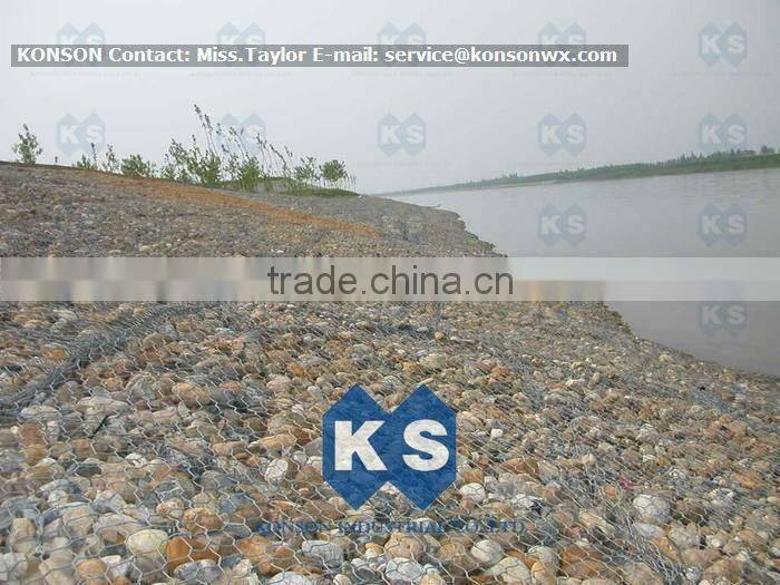 Hexagon Shape Gabion Mattress