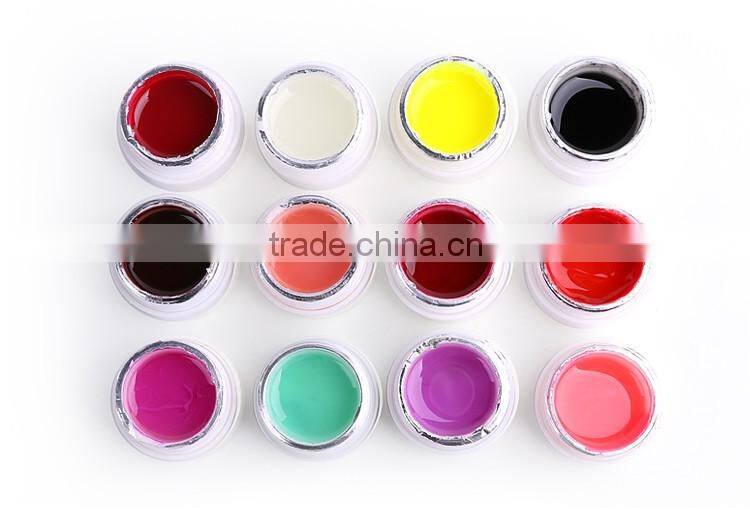 New 12PCS PRO beauty choices colored uv gel polish for salon nail arts design