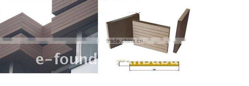 YC-WPC03 outdoor garden decking wood plastic flooring